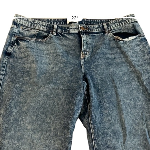 Lane Bryant Flex Magic Waistband Mid-Rise Straight Ankle Jean, Size 24 - Picture 11 of 13